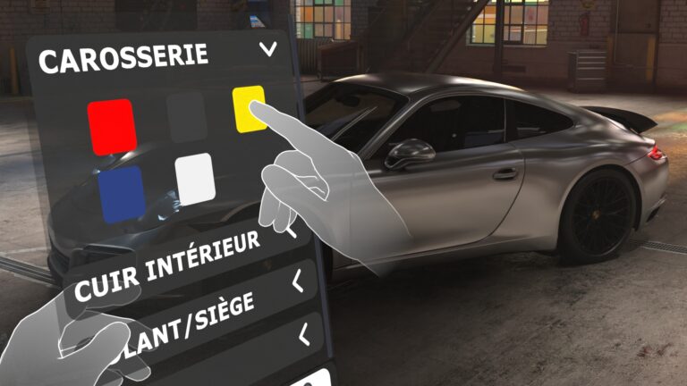 Configurateur véhicule réalité virtuelle (VR)