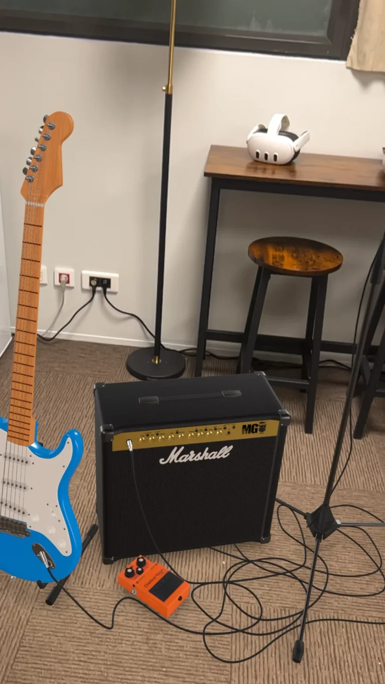 Éléments 3D en réalité augmentée vue de face