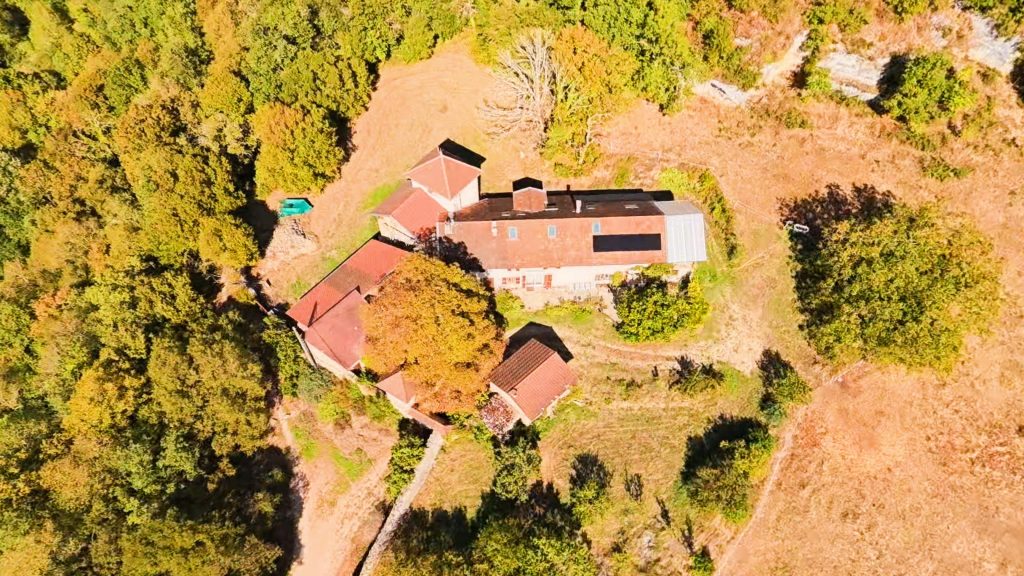 Vue aérienne 360° d'un projet immobilier réalisée par drone