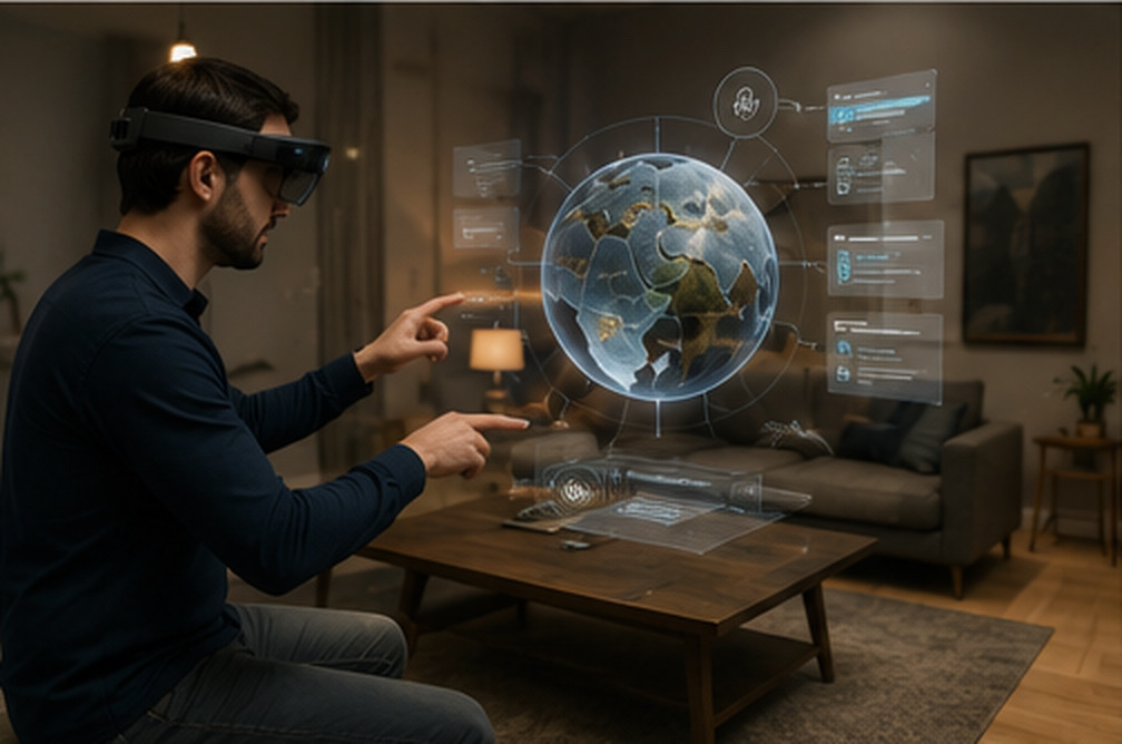 Visualisation d’un modèle 3D médical en réalité mixte